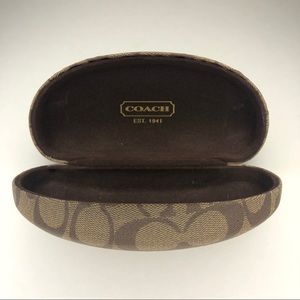 Coach Signature Sunglasses / Glasses Case